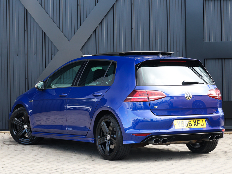 Volkswagen Golf 2.0 Tsi R Dsg YB66XFJ Blue #2