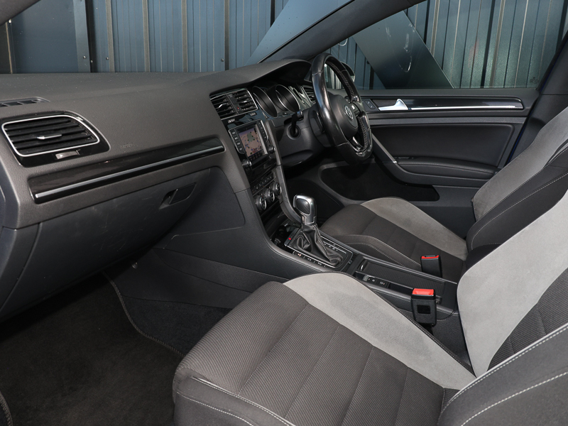 Volkswagen Golf 2.0 Tsi R Dsg YB66XFJ Blue #4