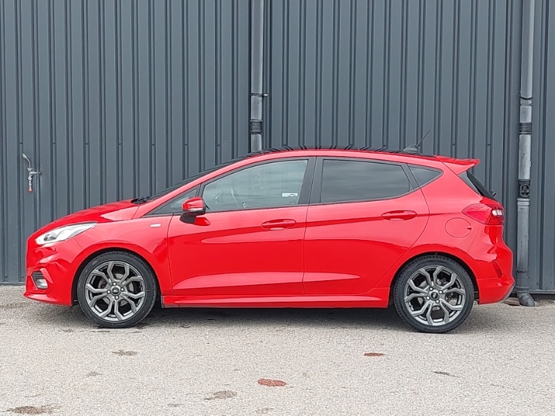 Ford Fiesta 1.0 Ecoboost St-line X EG68XFW Red #4
