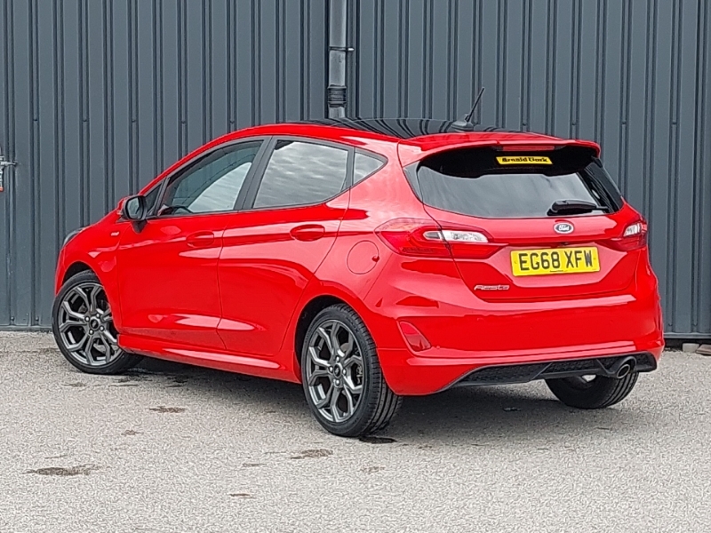Ford Fiesta 1.0 Ecoboost St-line X EG68XFW Red #2