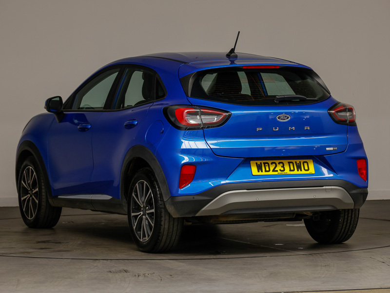 Ford Puma 1.0 Ecoboost Hybrid Mhev Titanium WD23DWO Blue #2
