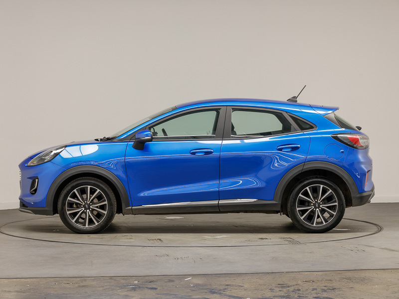 Ford Puma 1.0 Ecoboost Hybrid Mhev Titanium WD23DWO Blue #4
