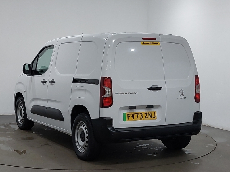 Peugeot E-Partner 800 100Kw 50Kwh Professional Premium Van White #2