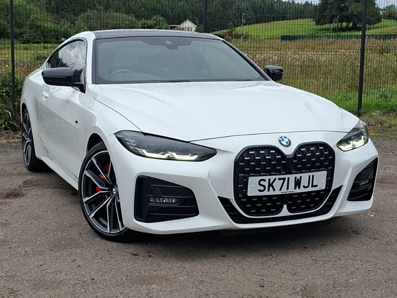 BMW 4 Series 420D Xdrive Mht M Sport Step White