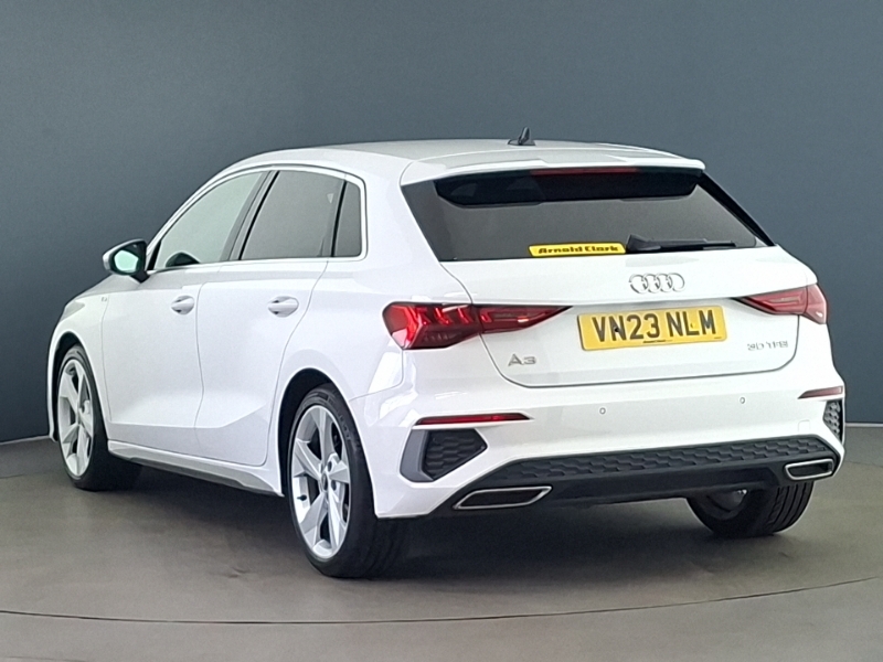 Audi A3 30 Tfsi S Line VN23NLM White #2