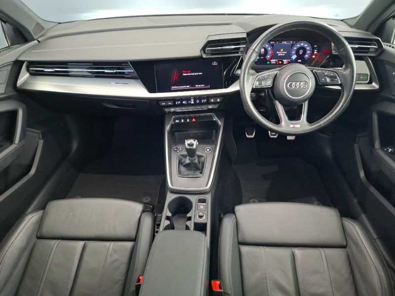 Audi A3 30 Tfsi S Line VN23NLM White #3