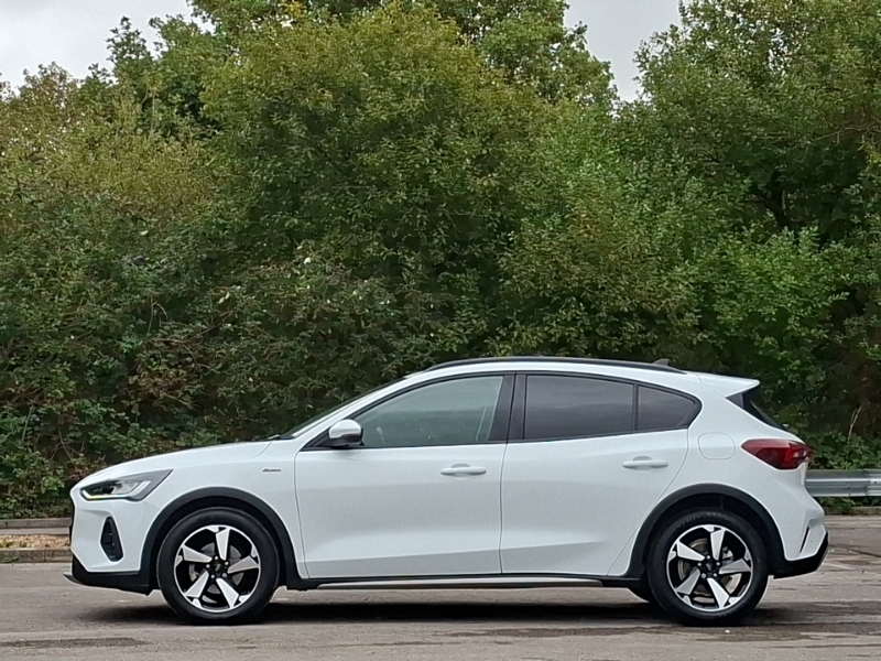 Ford Focus 1.0 Ecoboost Hybrid Mhev 155 Active HF23NSV White #4