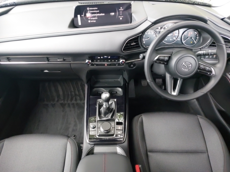 Mazda CX-30 2.0 E-skyactiv X Mhev Homura Sunroof Black #3