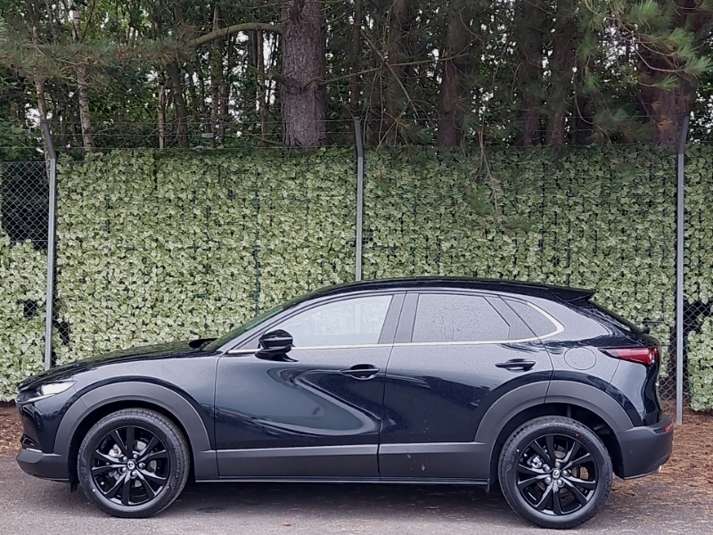Mazda CX-30 2.0 E-skyactiv X Mhev Homura Sunroof Black #4