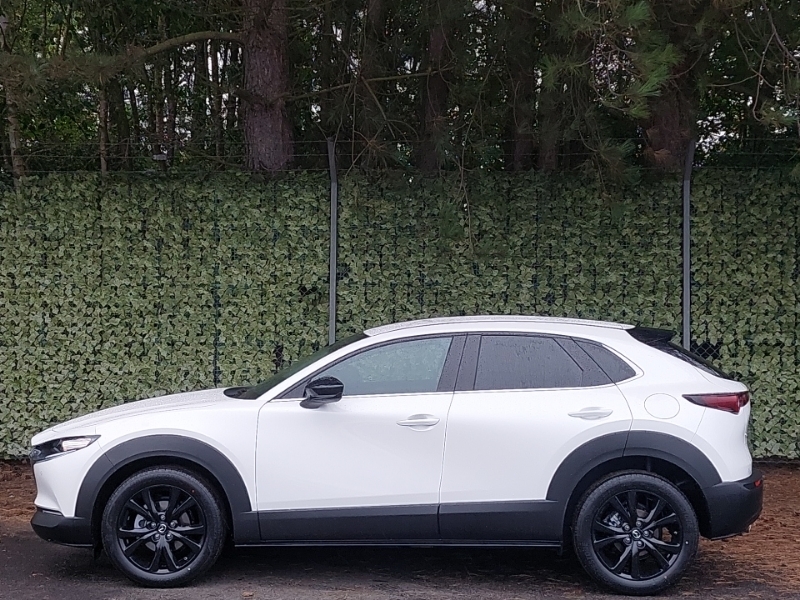 Mazda CX-30 2.5 E-skyactiv G Mhev 140 Homura White #4