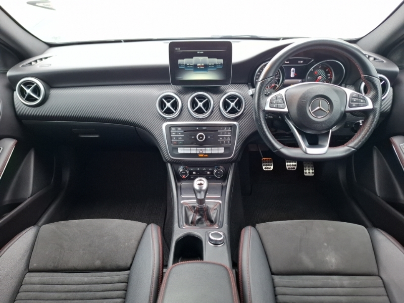 Mercedes-Benz A Class A180d Amg Line Executive LT67WJA White #3
