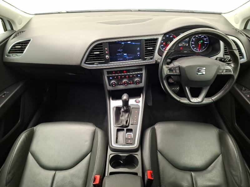 Seat Leon 1.4 Ecotsi 150 Xcellence Technology Dsg Lthr LX18YHA White #3
