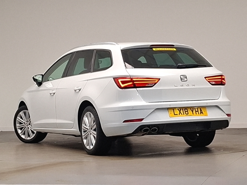 Seat Leon 1.4 Ecotsi 150 Xcellence Technology Dsg Lthr LX18YHA White #2