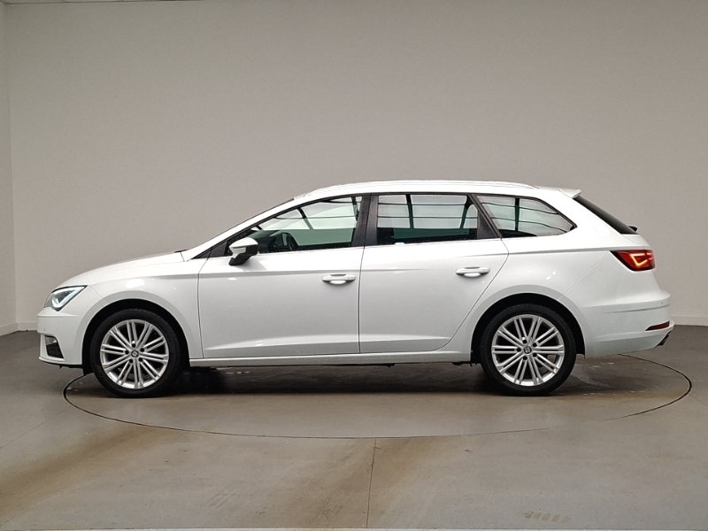 Seat Leon 1.4 Ecotsi 150 Xcellence Technology Dsg Lthr LX18YHA White #4