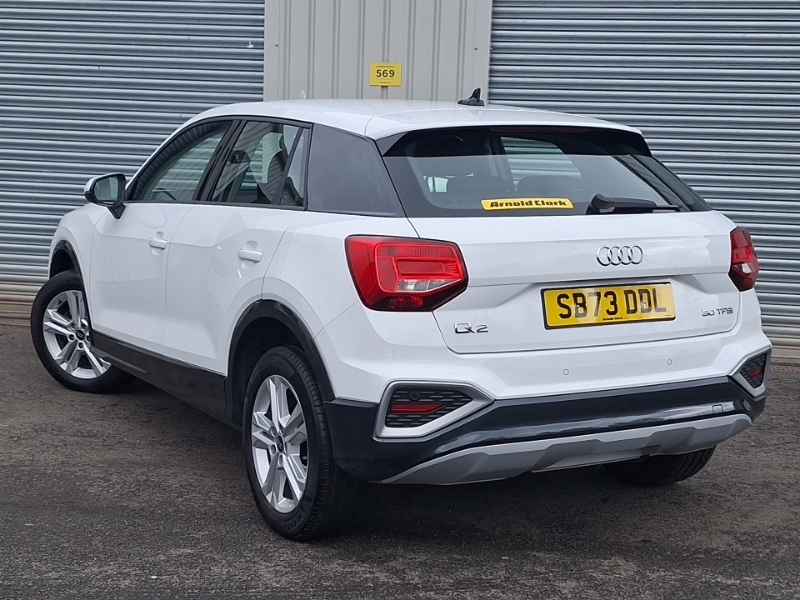 Audi Q2 30 Tfsi Sport White #2