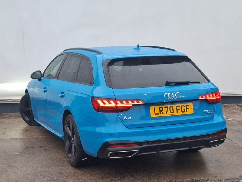 Audi A4 40 Tdi Quattro Black Edition S Tronic LR70FGF Blue #2