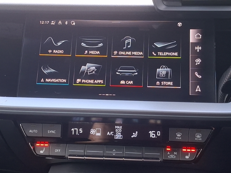 Audi A3 1.5 Tfsi 150 Black Edition Tech Pack Grey #15
