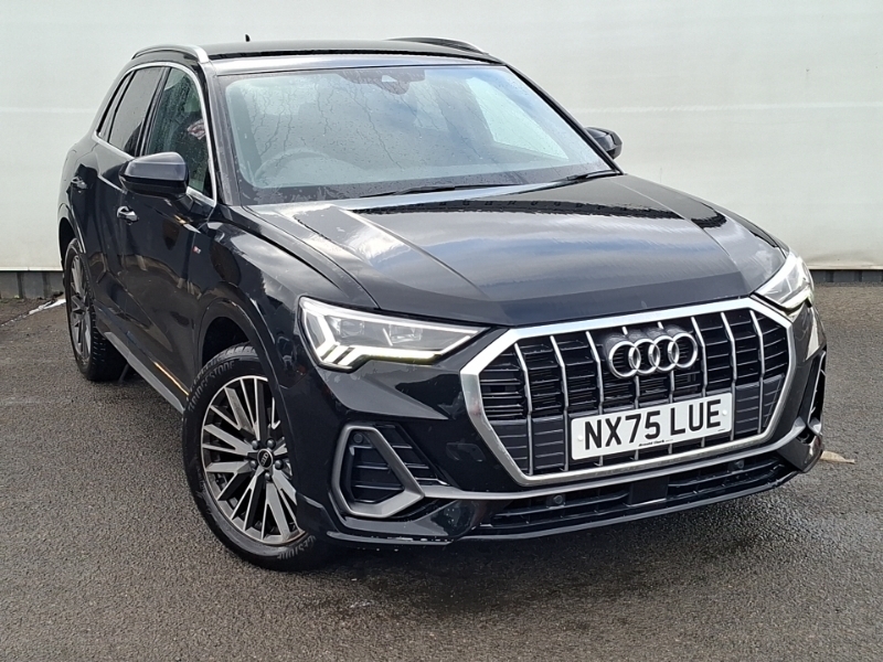 Audi Q3 35 Tfsi S Line S Tronic Leather Black
