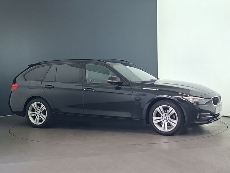 BMW 3 Series Black #7