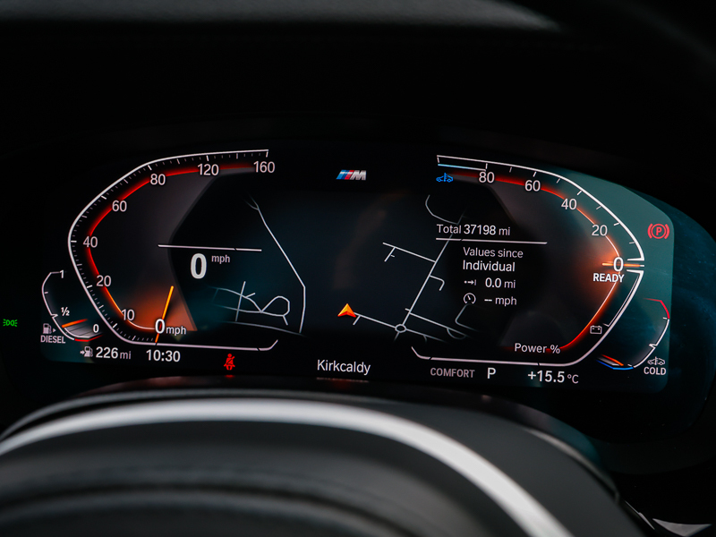 BMW 5 Series Blue #9