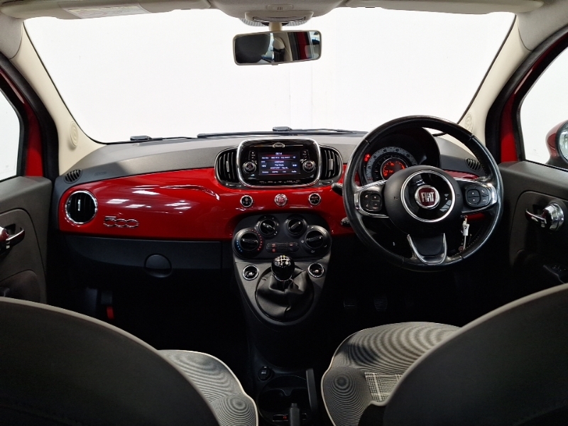 Fiat 500 1.2 Lounge Red #3