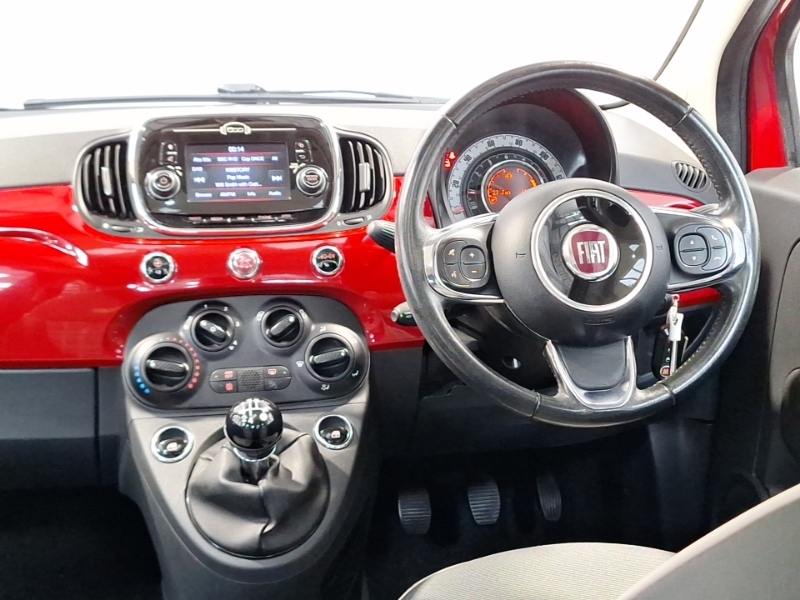 Fiat 500 Pop White #8