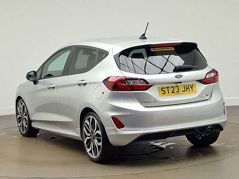 Ford Fiesta 1.0 Ecoboost Hybrid Mhev 125 St-line X Silver #2
