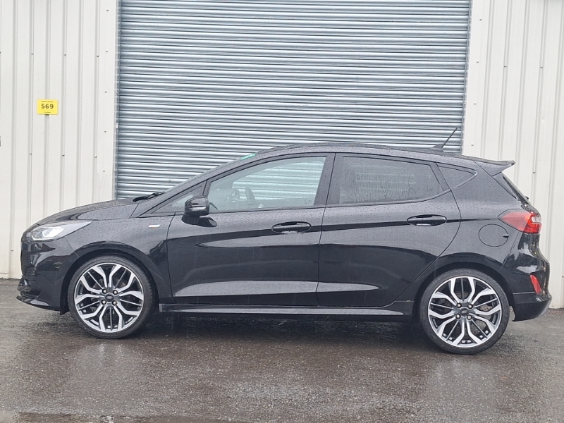 Ford Fiesta 1.0 Ecoboost St-line X Black #4