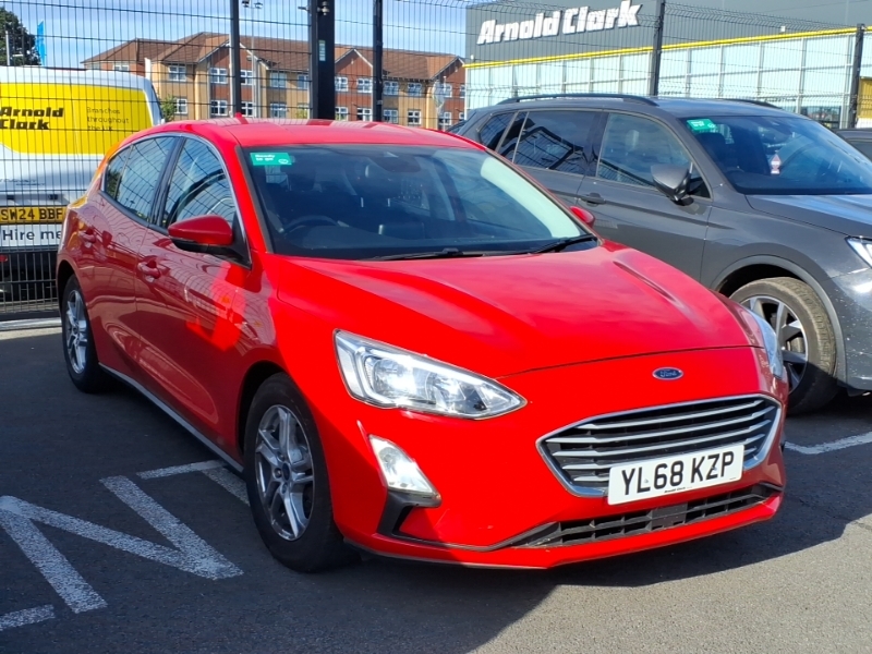 Ford Focus 1.0 Ecoboost 125 Zetec Red
