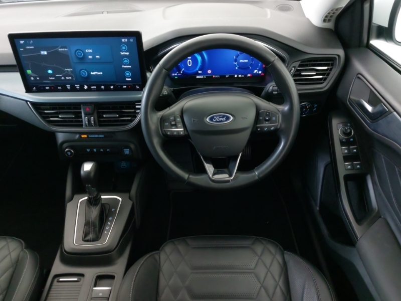 Ford Focus St-line X Blue #8