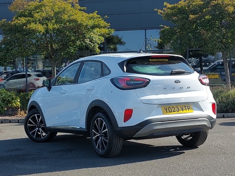 Ford Puma 1.0 Ecoboost Hybrid Mhev 155 Titanium White #2