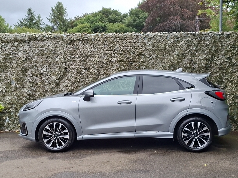 Ford Puma 1.0 Ecoboost Hybrid Mhev 155 St-line Vignale Silver #4