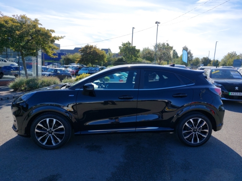 Ford Puma 1.0 Ecoboost Hybrid Mhev 155 St-line Vignale Black #4