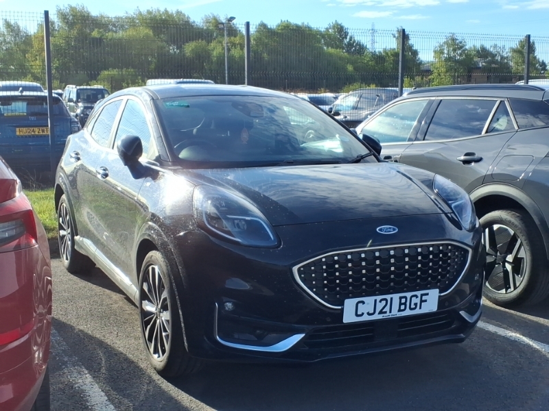 Ford Puma 1.0 Ecoboost Hybrid Mhev 155 St-line Vignale Black
