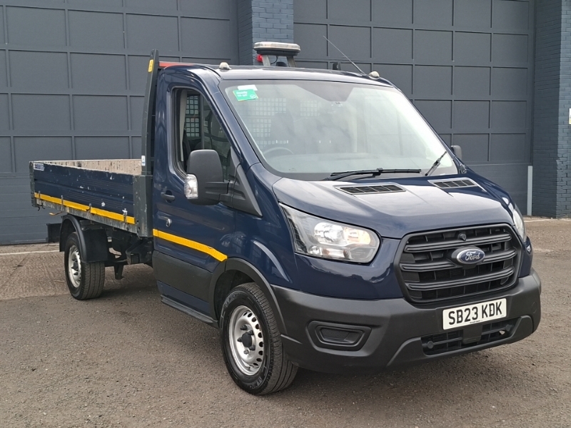 Ford Transit Custom 2.0 Ecoblue 130Ps Chassis Cab Blue