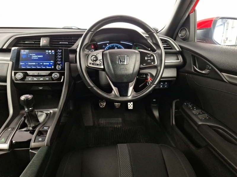 Honda Civic Sr White #8