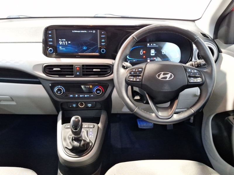 Hyundai I10 Advance Blue #8