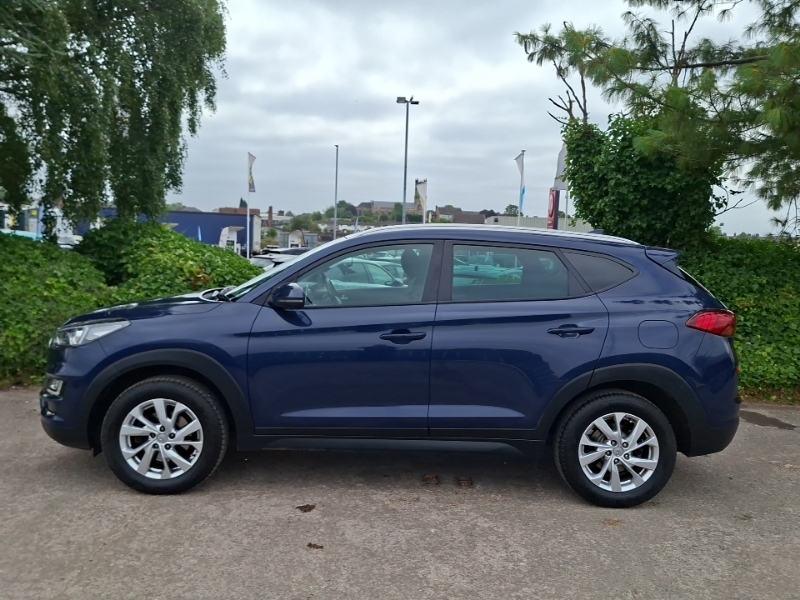 Hyundai Tucson 1.6 Gdi Se Nav 2Wd Blue #4