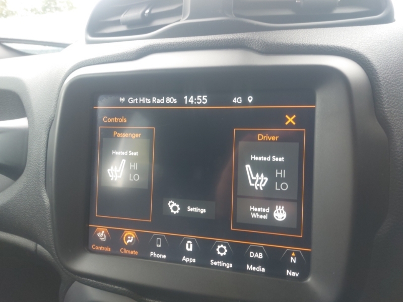 Jeep Renegade Night Eagle Black #16