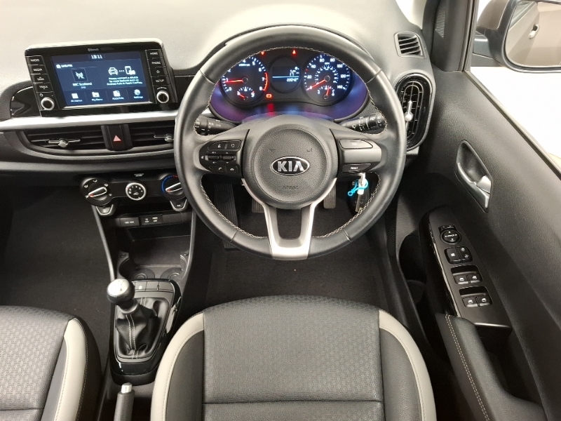 Kia Picanto Hatchback White #8