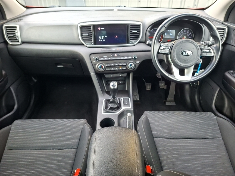 Kia Sportage 1.6 Gdi Isg 2 Red #3