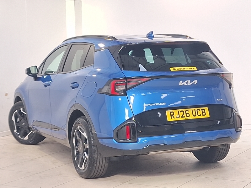 Kia Sportage 1.6T Gdi Gt-line Dct Blue #2