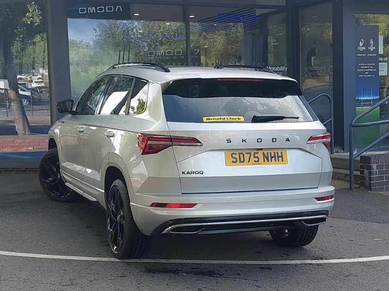 Skoda Karoq 1.5 Tsi Sportline Edition Silver #2