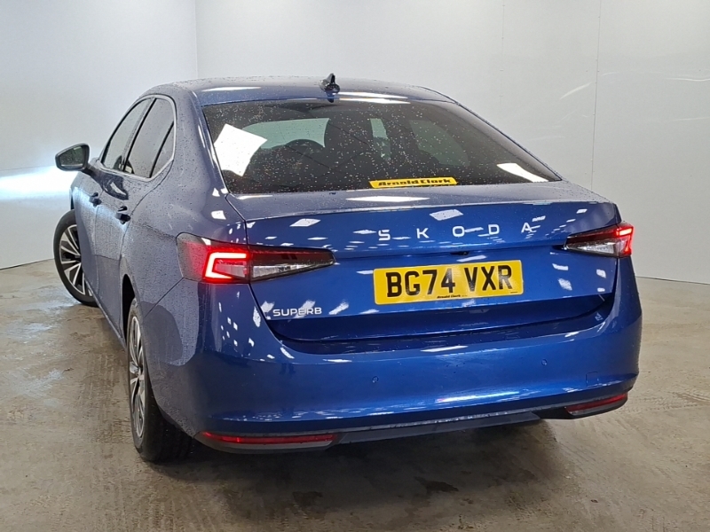 Skoda Superb 2.0 Tdi Se Technology Dsg Blue #2
