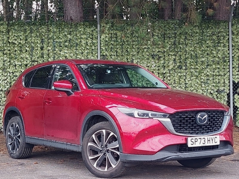 Mazda CX-5 2.0 E-skyactiv G Mhev Exclusive-line Red
