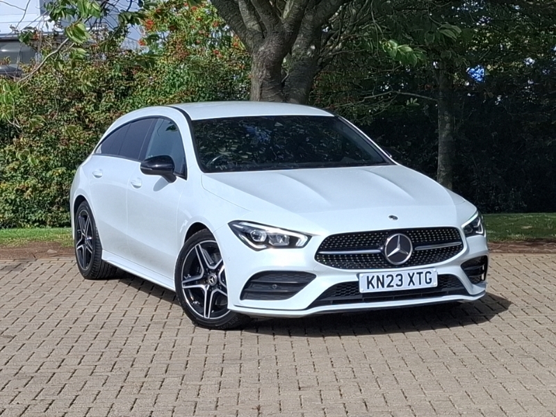 Mercedes-Benz CLA Class Cla 200 Amg Line Executive Tip White