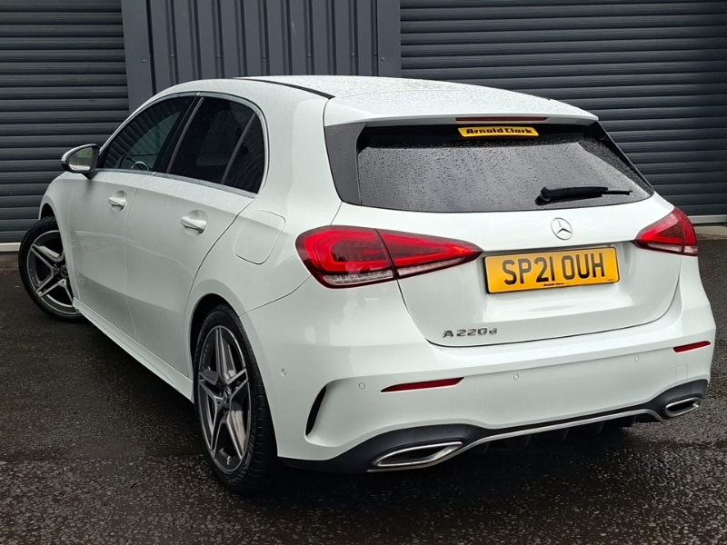 Mercedes-Benz A Class A220d Amg Line Executive SP21OUH White #2