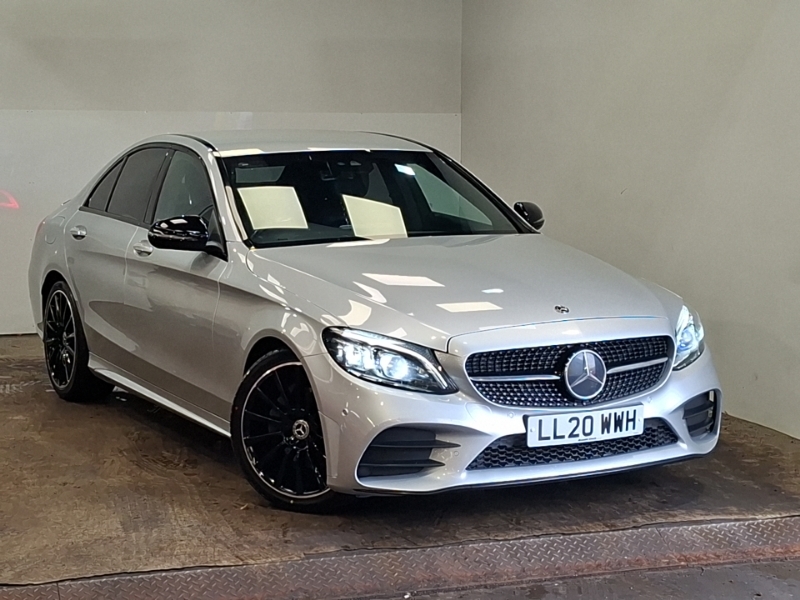 Mercedes-Benz C Class C220d Amg Line Premium 9G-tronic Silver