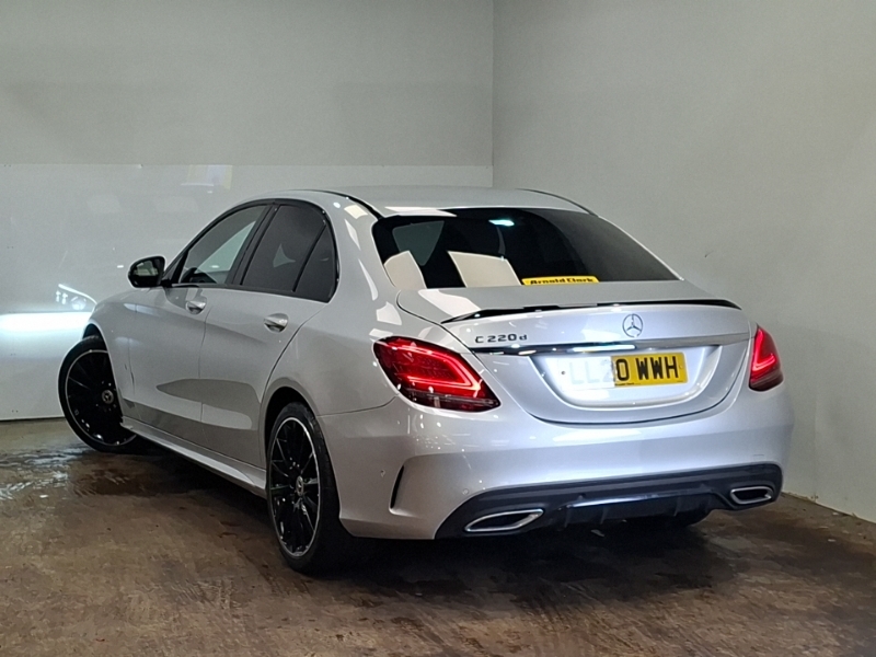 Mercedes-Benz C Class C220d Amg Line Premium 9G-tronic Silver #2