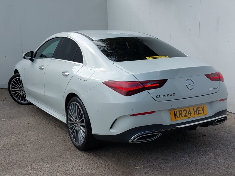 Mercedes-Benz CLA Class Cla 200 Amg Line Premium Tip White #2
